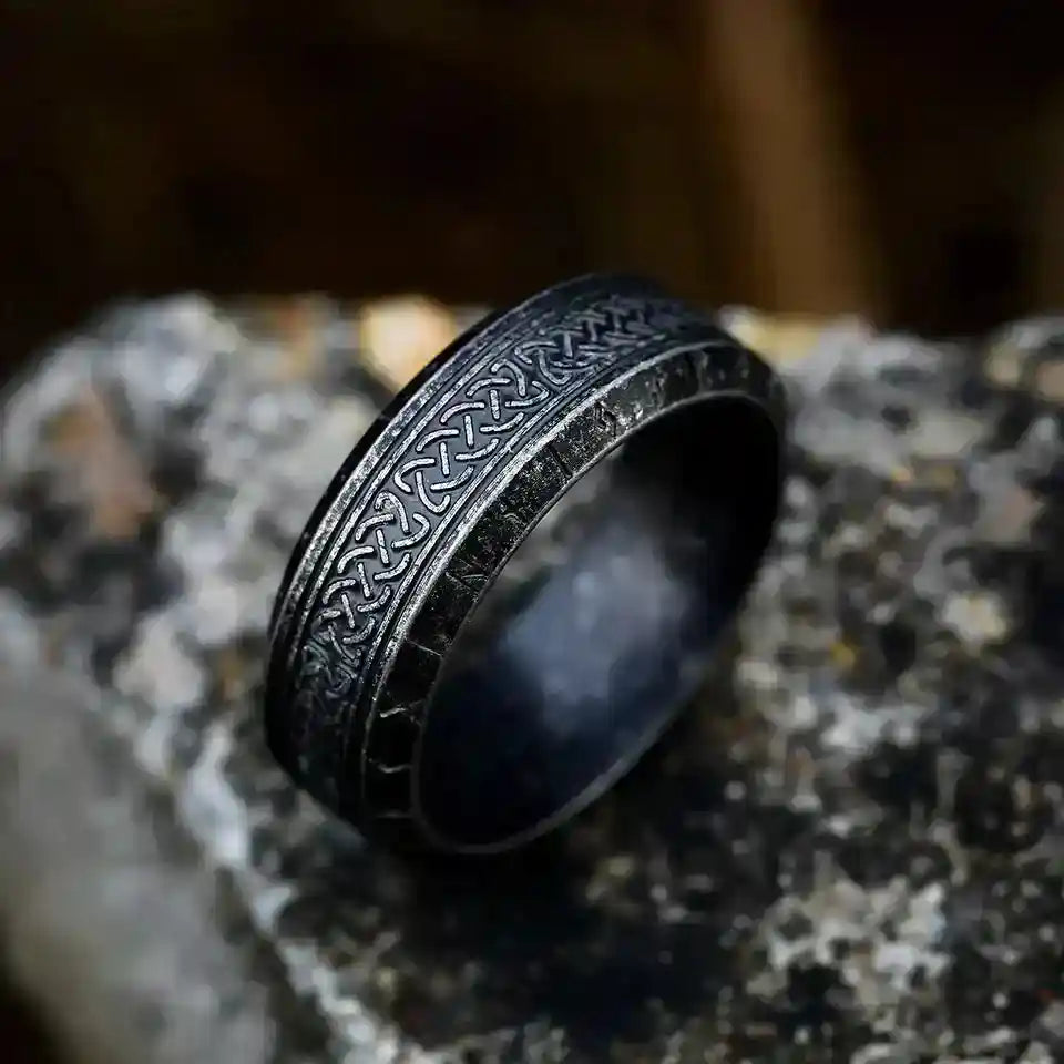 Vintage Odin Norse Viking Amulet Rune Rings - Pedlar's Attic