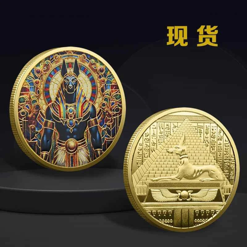 Doghead God Anubis Commemorative Coin