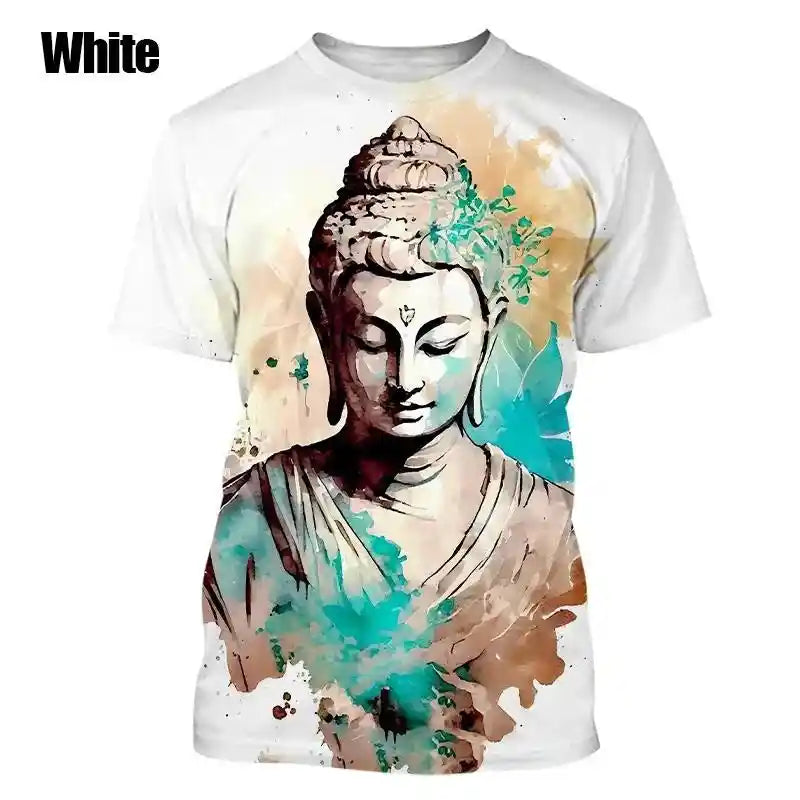 The Enlightened Path – Buddha Shakyamuni 3D Print Tee