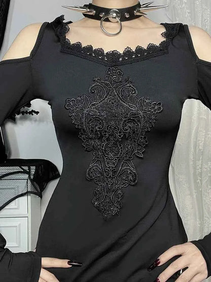 AltGoth Cyber Punk Mall Gothic Dress - Pedlar's Attic
