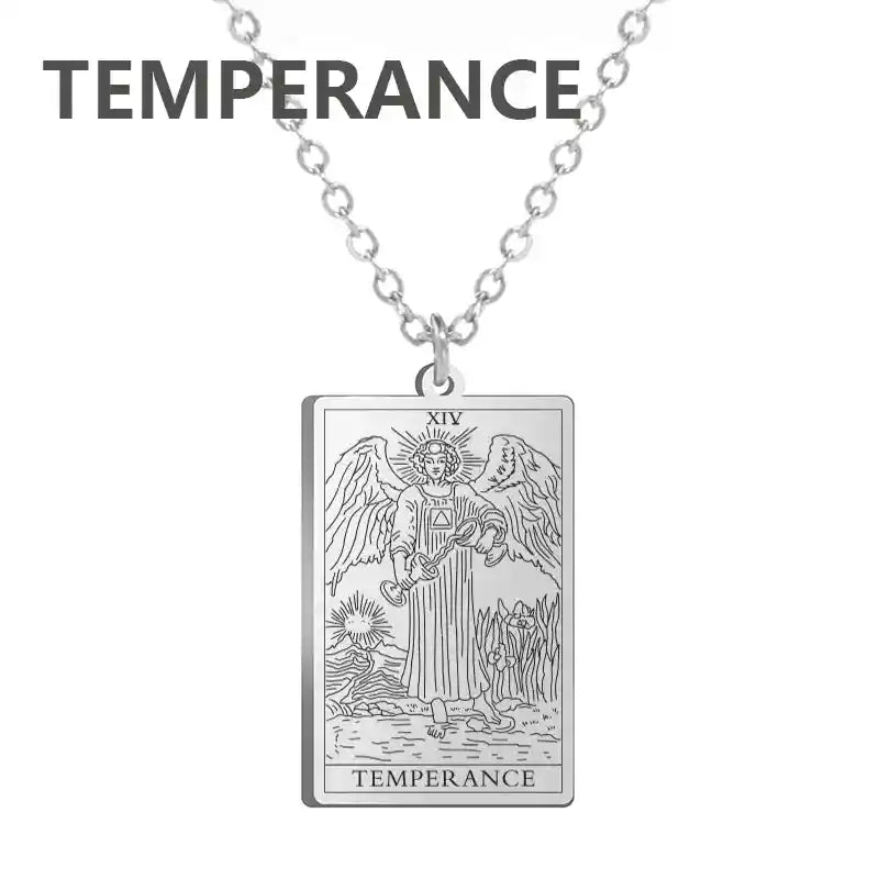 Dawapara Tarot Cards Necklace Women - Pedlar's Attic