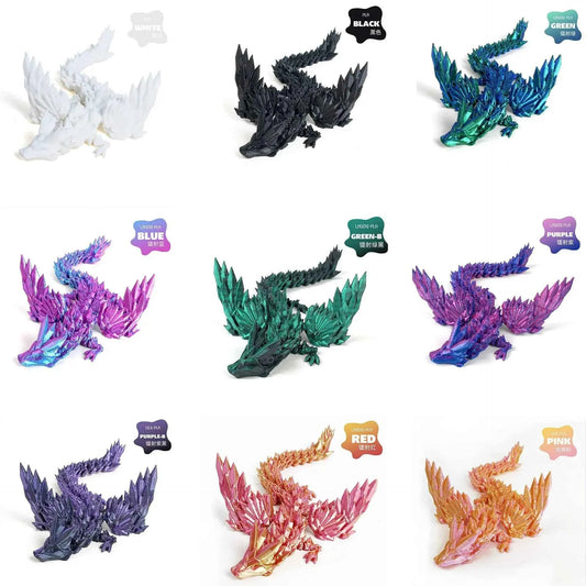 New 3D Printed Dinosaur Flying Dragon Ornament - Pedlar's Attic