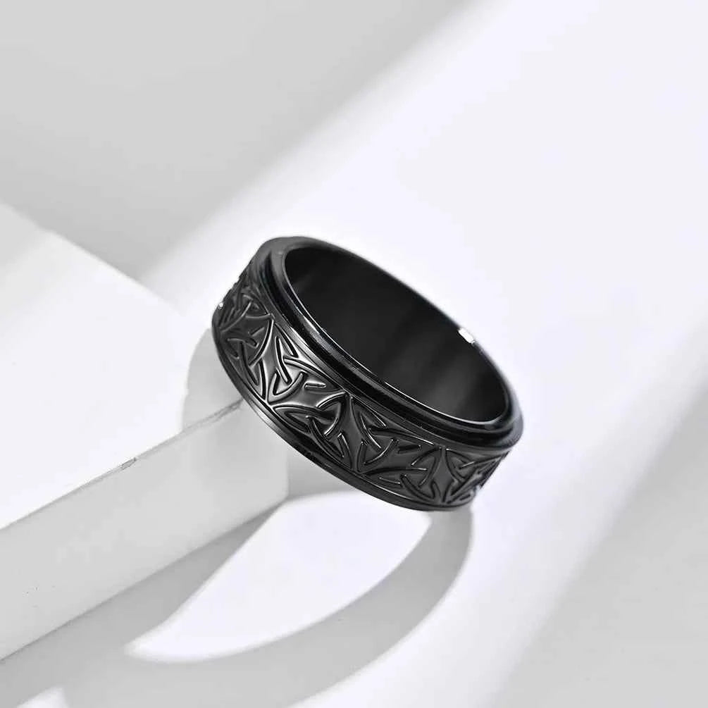 Viking Celtic Knot Rune Rings