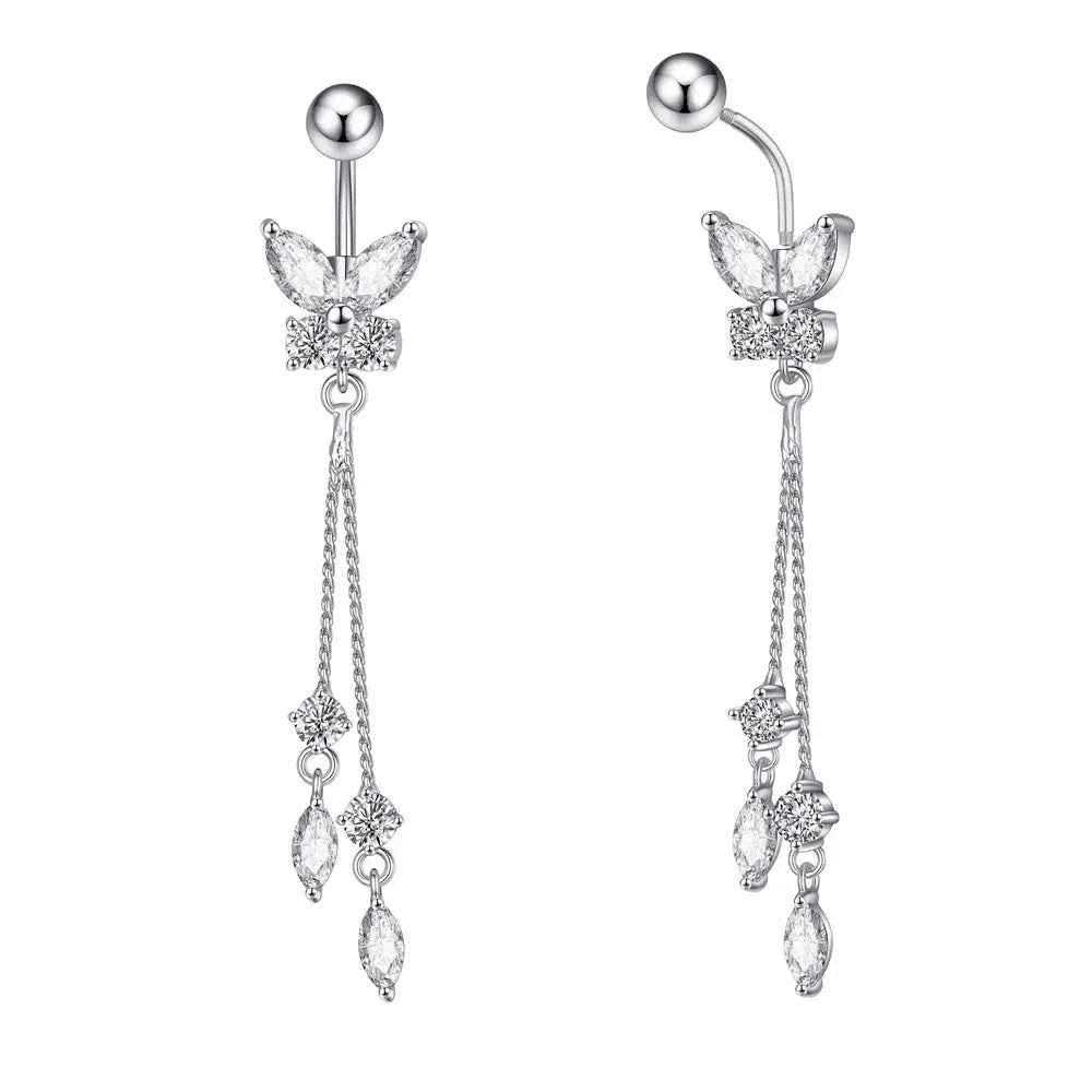 Trendy Angel Belly Button Rings
