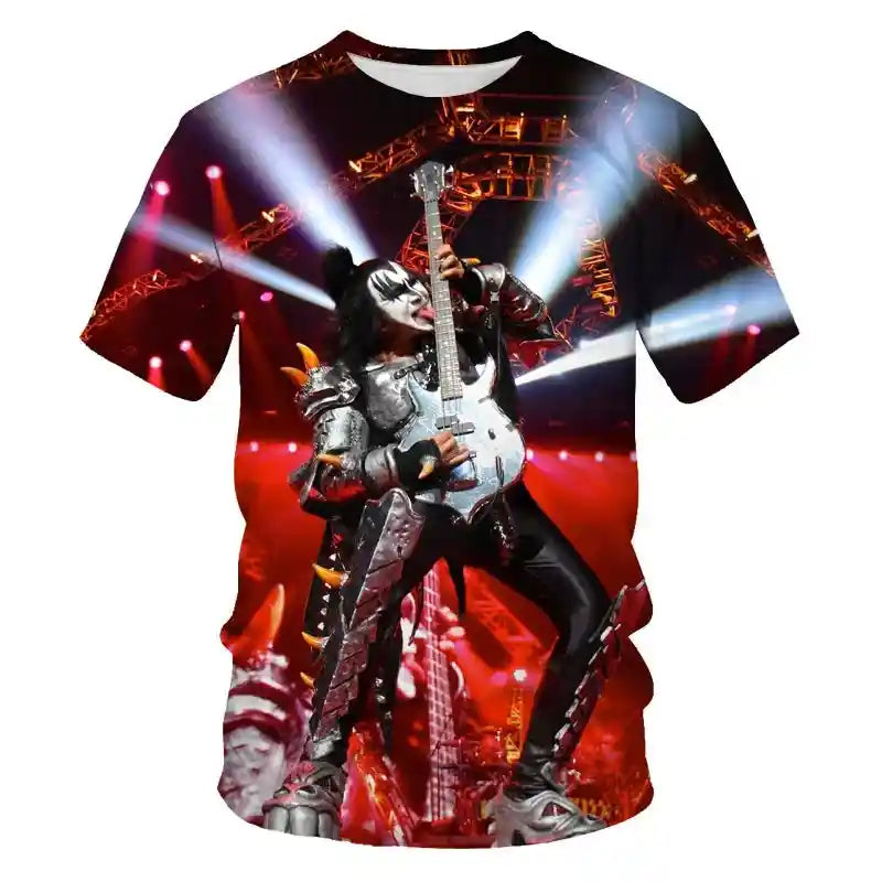 Detroit Rock City – KISS 3D Print Tee