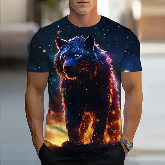 Wild Sovereign – Apex Predator 3D Print Tee