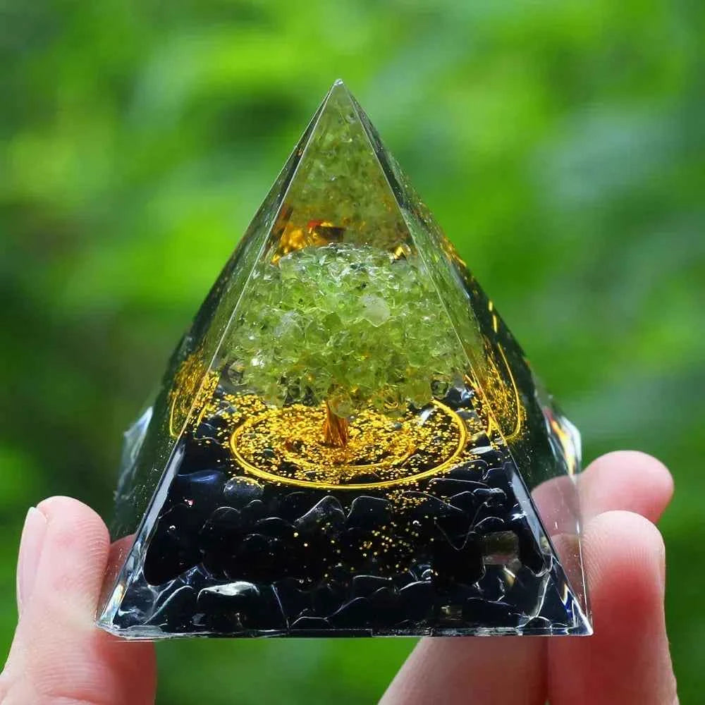 Energy Pyramid Orgonite Reiki