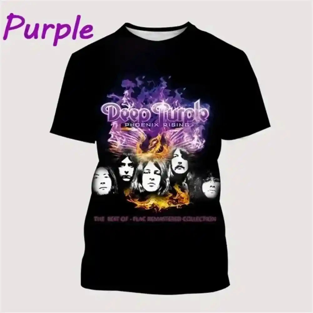 Smoke on the Water – Deep Purple 3D Print Tee