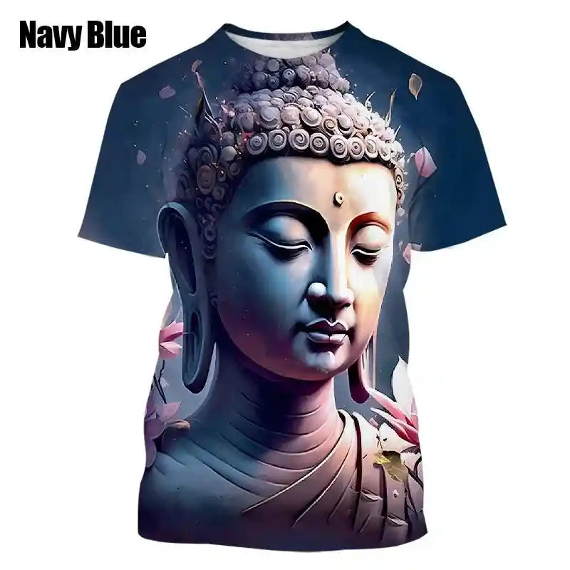 The Enlightened Path – Buddha Shakyamuni 3D Print Tee