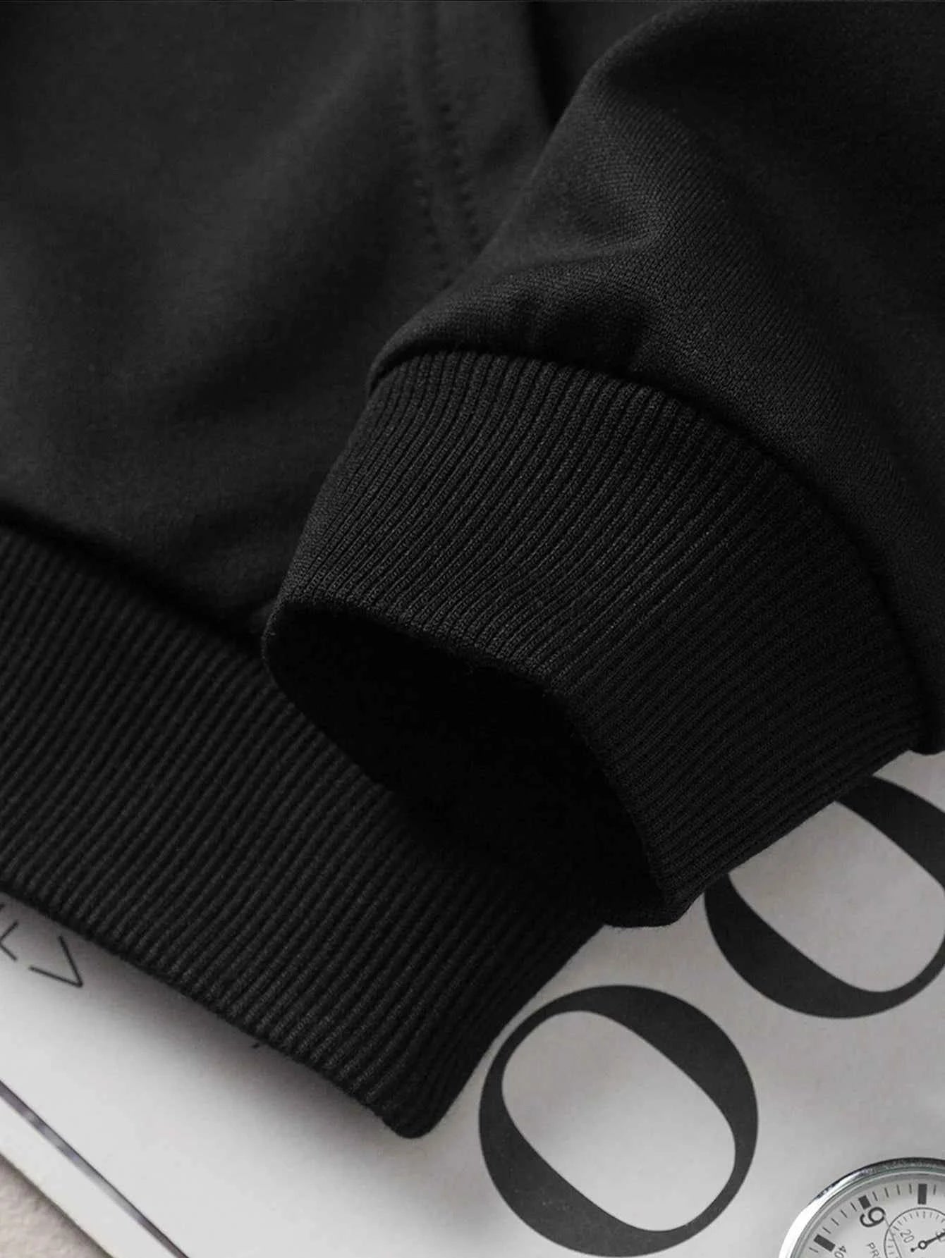 Bat Wing Back Print Trend Men Women Hooded Sweatshirt