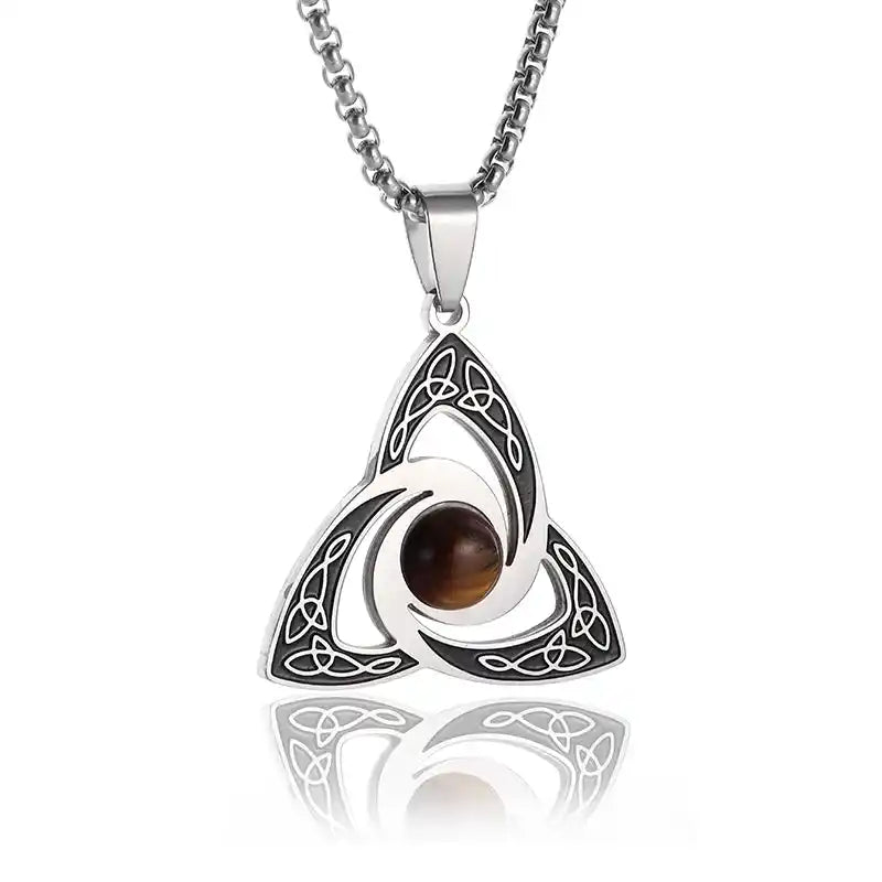 The Moon Knot Collection — Celtic Irish Witch Amulet Necklaces
