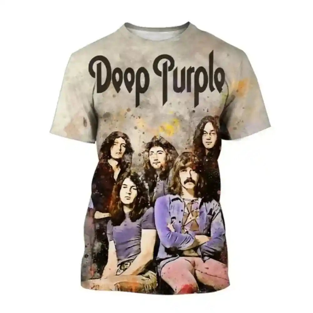 Smoke on the Water – Deep Purple 3D Print Tee