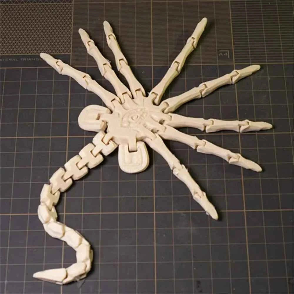 3D Printed Facehugger Alien Model - Pedlar's Attic