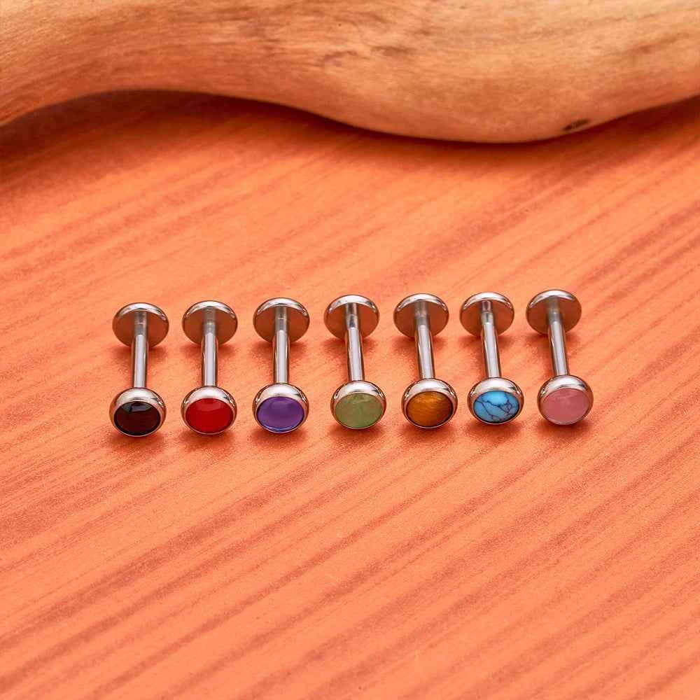 Titanium Lip Studs