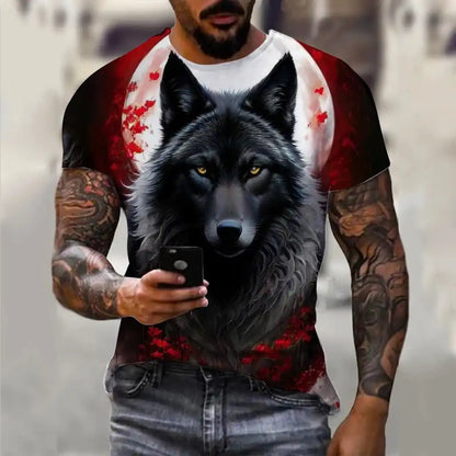 The Wolfsong Portraits — 3D Wolf Graphic Tee