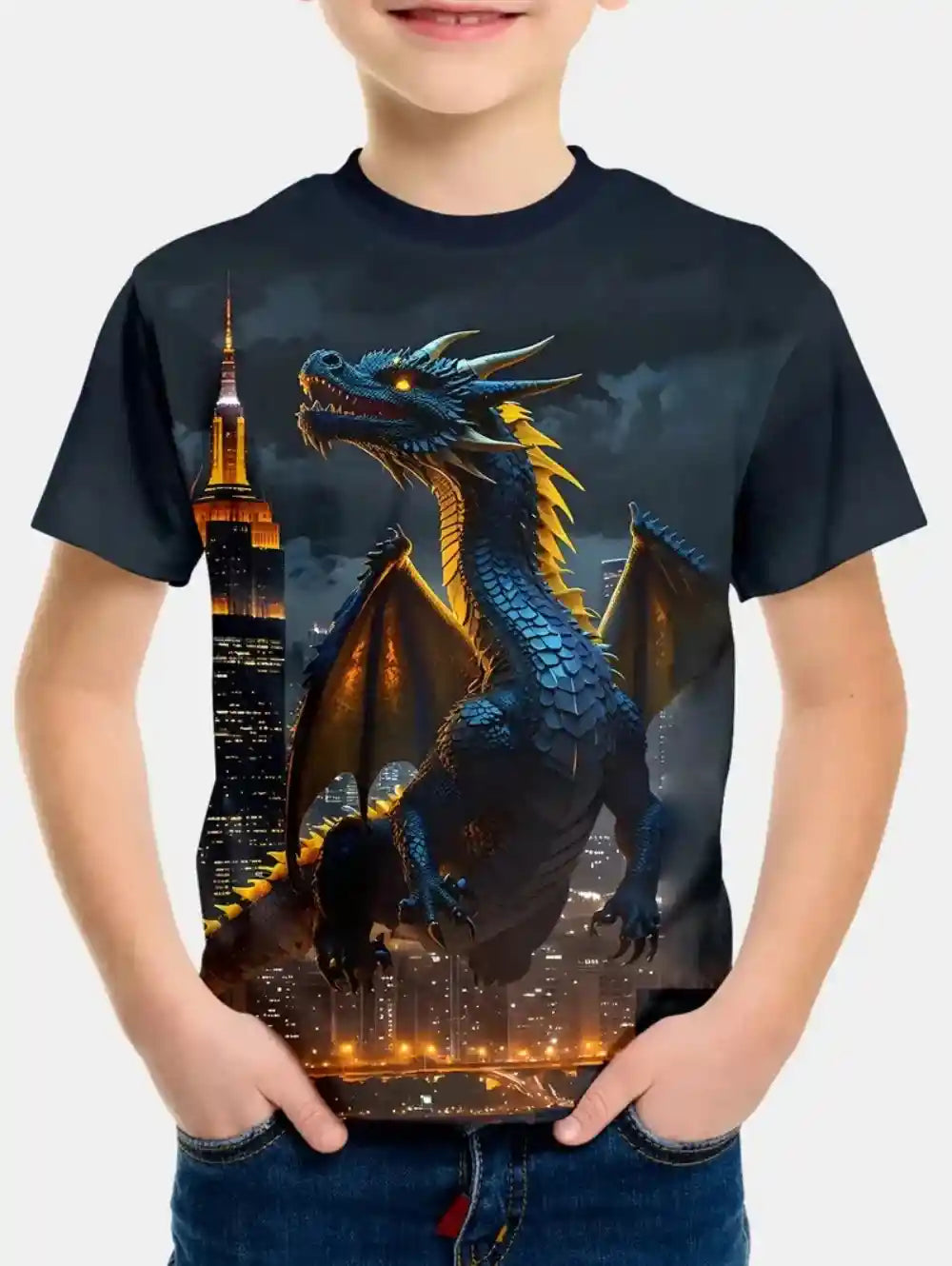 Midnight's Legacy – Kids' Dragon Spirit 3D Tee