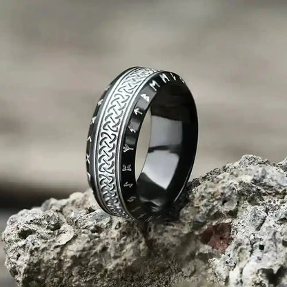 Vintage Odin Norse Viking Amulet Rune Rings - Pedlar's Attic
