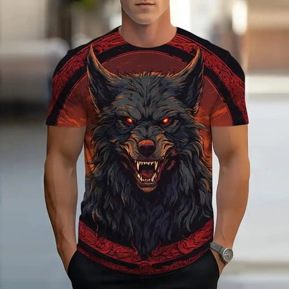 Wild Sovereign – Apex Predator 3D Print Tee