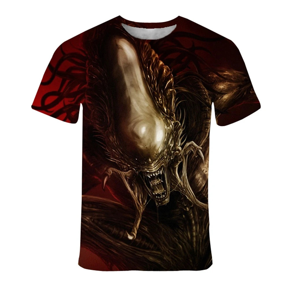 Perfect Organism — Alien Xenomorph 3D Graphic Tee