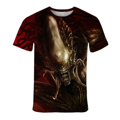 Perfect Organism — Alien Xenomorph 3D Graphic Tee