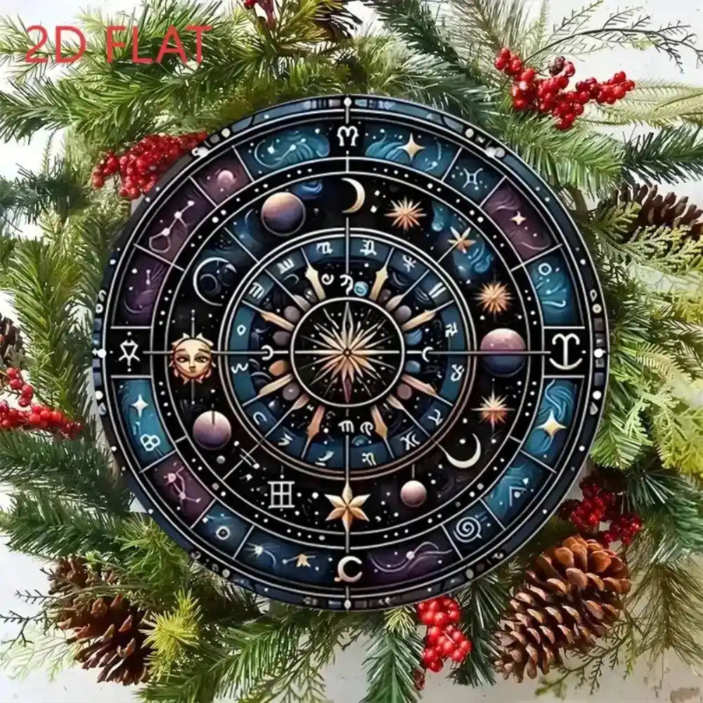 The Star-Knot – Celtic Zodiac Metal Wall Art
