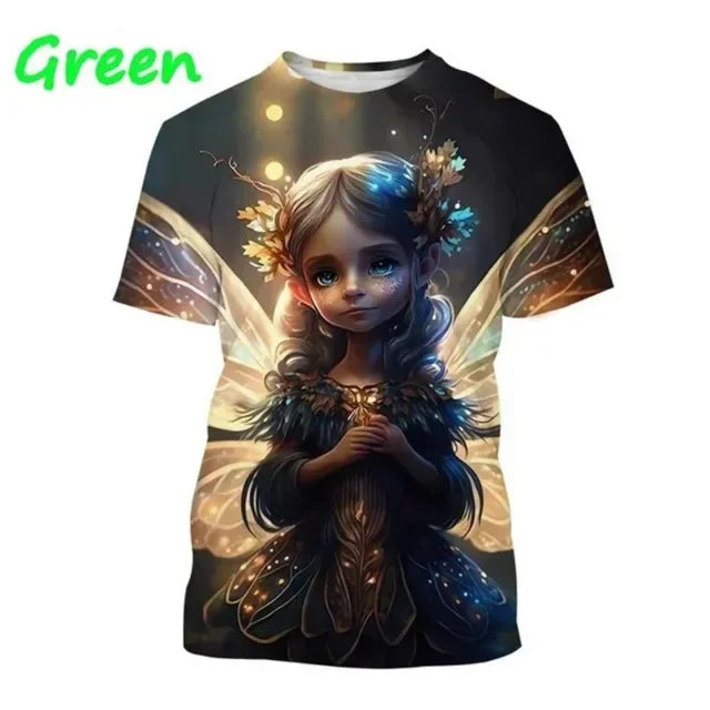 Forest of theFairy Gorgeous 3D Printed T-shirts! FAIRIES! - Pedlar's Attic