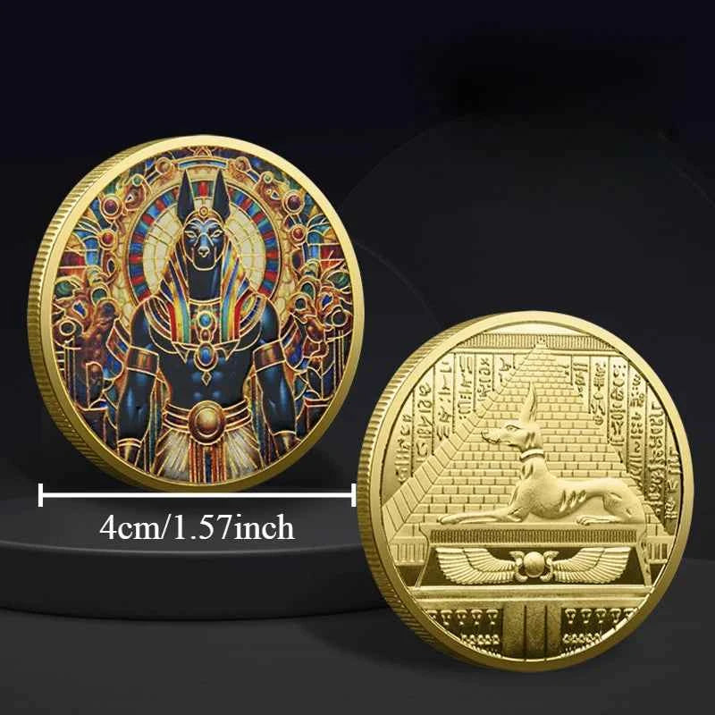Doghead God Anubis Commemorative Coin