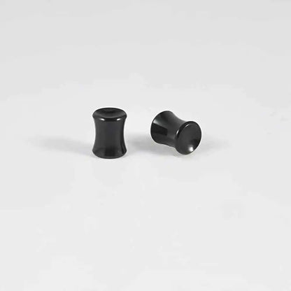 PAIR Fancy Acrylic Purple Smog Concave Ear Piercing Plugs And Tunnels Expanders Body Jewelry Earring Gauges Stretchers 8-25mm - Pedlar's Attic