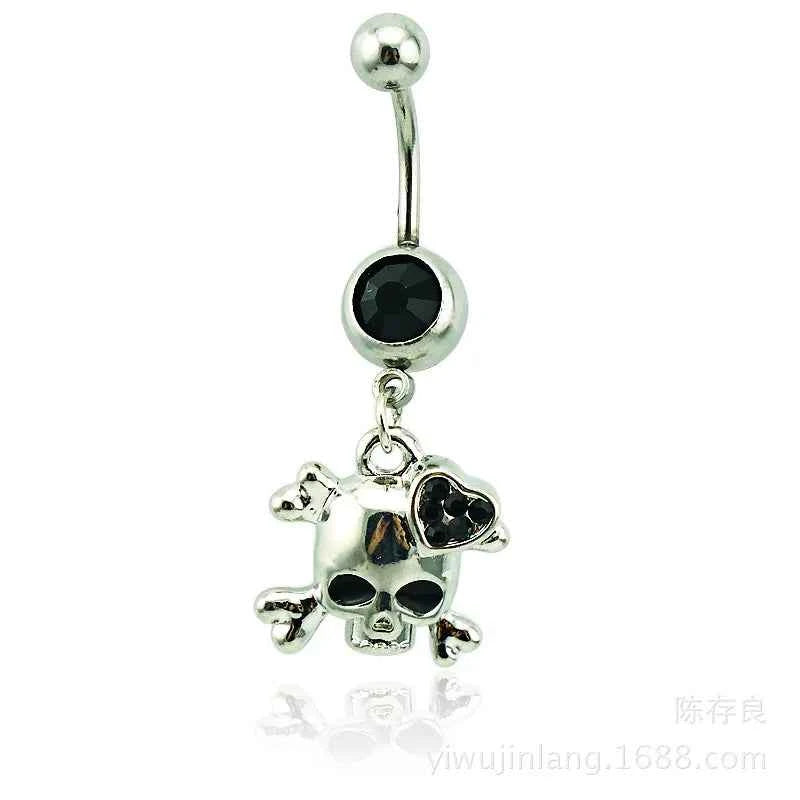 Skull Belly Button Rings