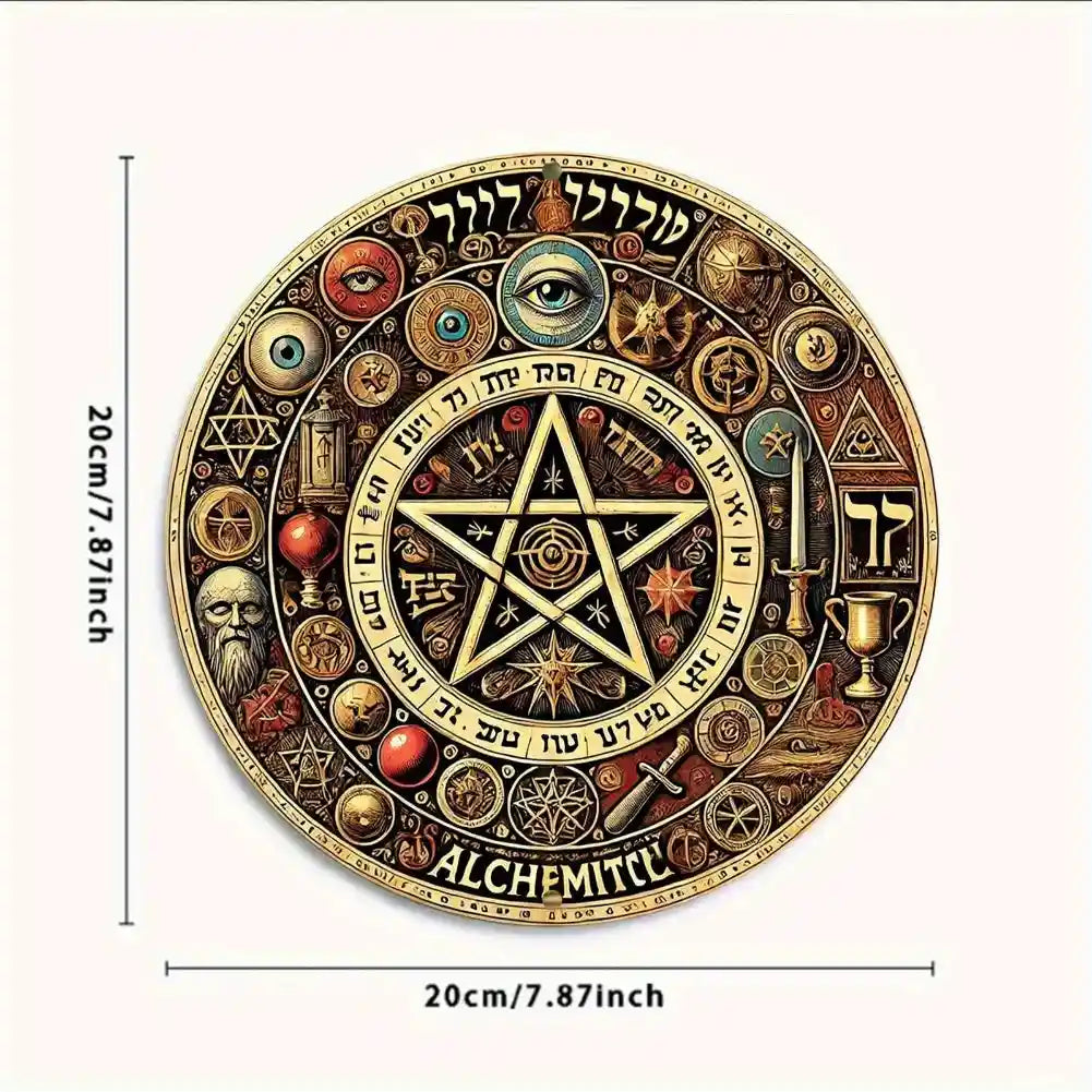 Mystical Golden Star Wall Hanging - Pedlar's Attic
