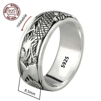 Fenrisheim Oath Ring — 925 Sterling Silver