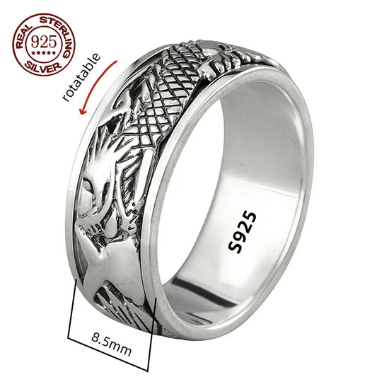 Fenrisheim Oath Ring — 925 Sterling Silver