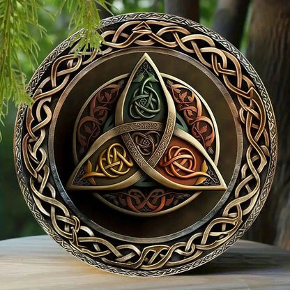 1 Piece 2D Celtic Three Curved Legs Symbol - Pedlar's Attic