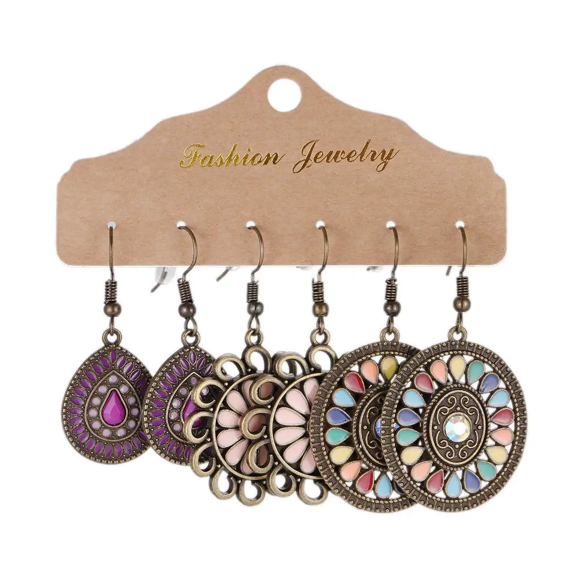 The Drawer of a Hundred Mornings — Boho Earring Sets