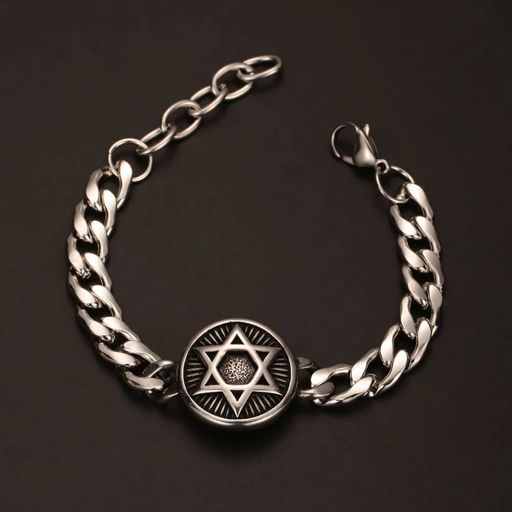 The Wolfsong Bracelet — Norse Rune Viking Bracelet