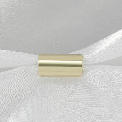 The Architecture of Defiance — Gothic Long Tube Clip Earrings