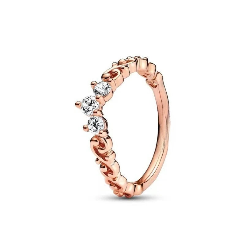 Aether-Reach Ring — 925 Sterling Silver Heart & Butterfly