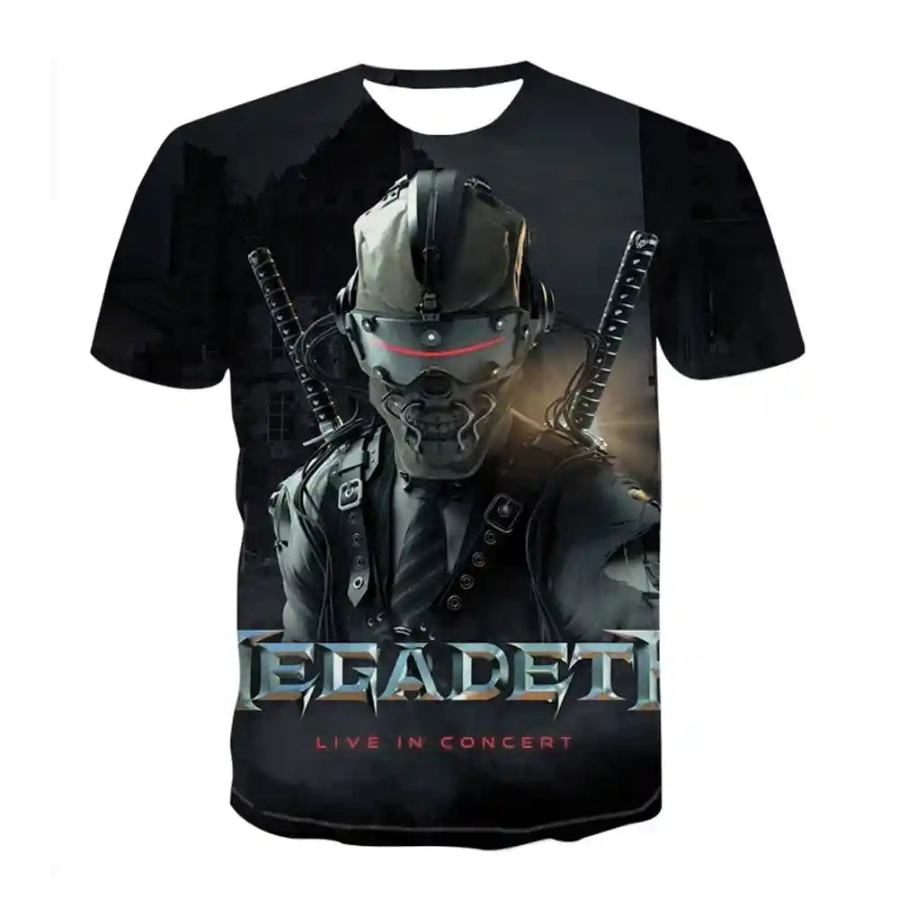 Luna's Pick: Megadeth 3D Graphic Tee