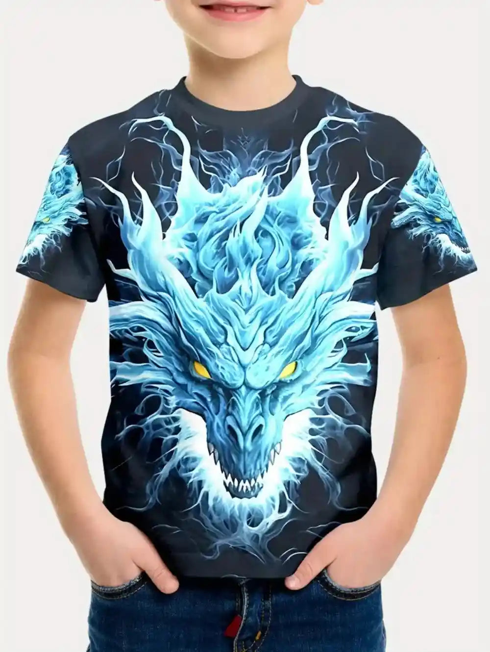 Midnight's Legacy – Kids' Dragon Spirit 3D Tee