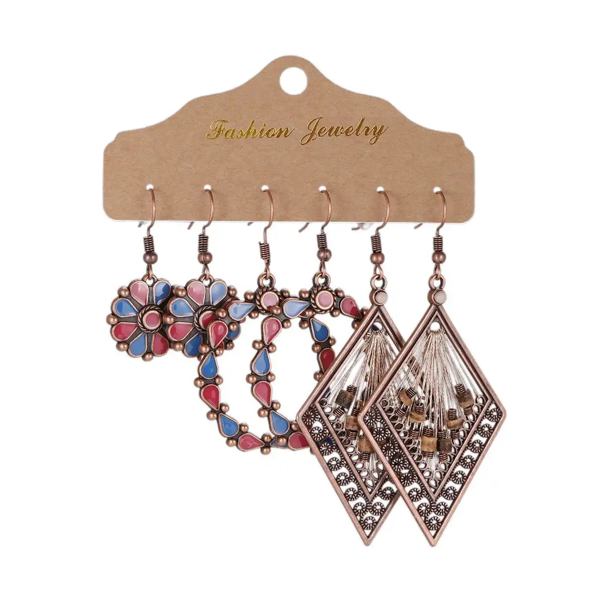 The Drawer of a Hundred Mornings — Boho Earring Sets