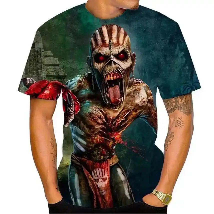 Heavy Metal Fashion Casual Men's Tee - Pedlar's Attic