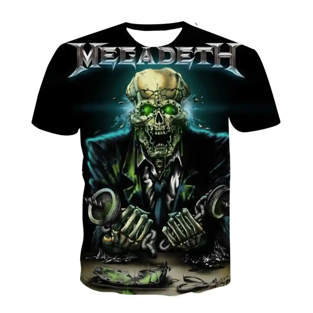 Luna's Pick: Megadeth 3D Graphic Tee