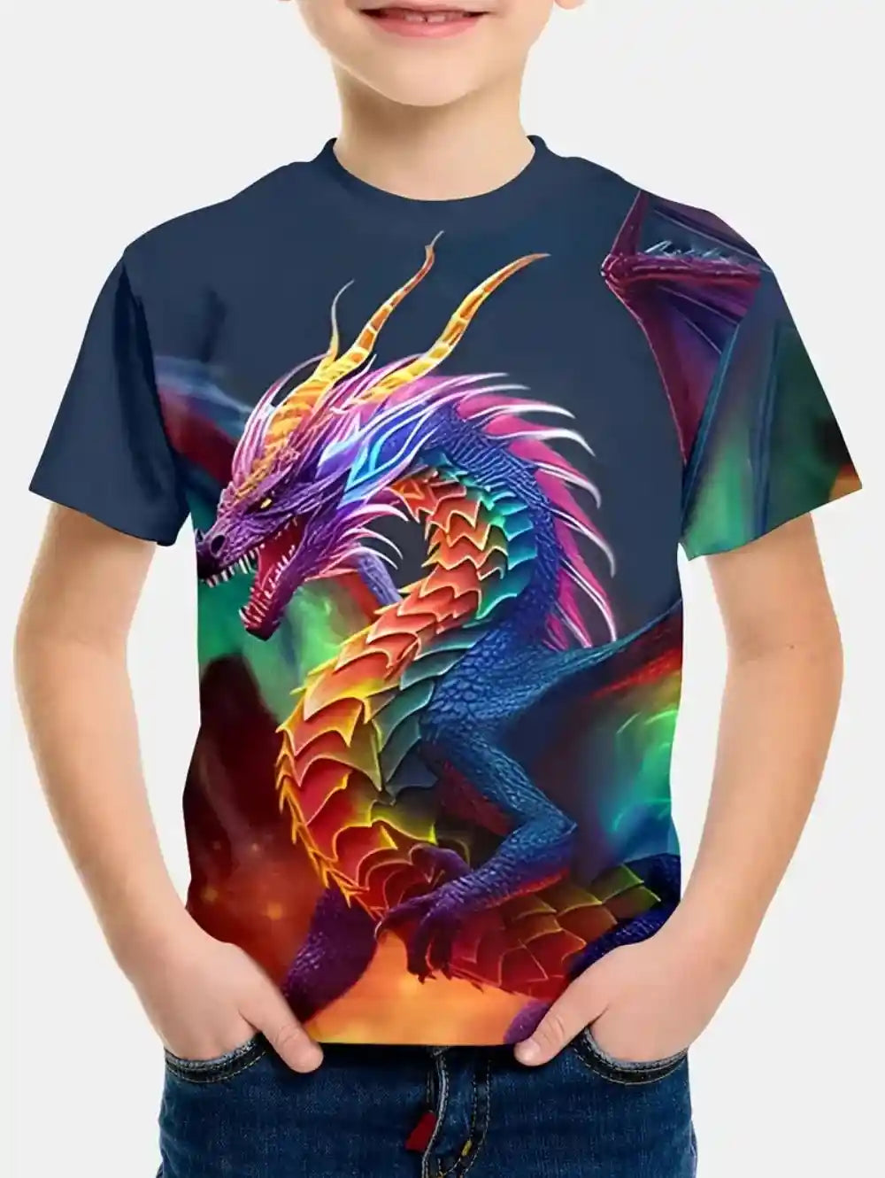 Midnight's Legacy – Kids' Dragon Spirit 3D Tee