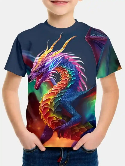 Midnight's Legacy – Kids' Dragon Spirit 3D Tee