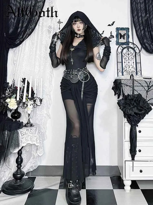 AltGoth Harajuku Dark Goth Dress