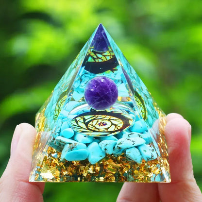 Energy Pyramid Orgonite Reiki - Pedlar's Attic