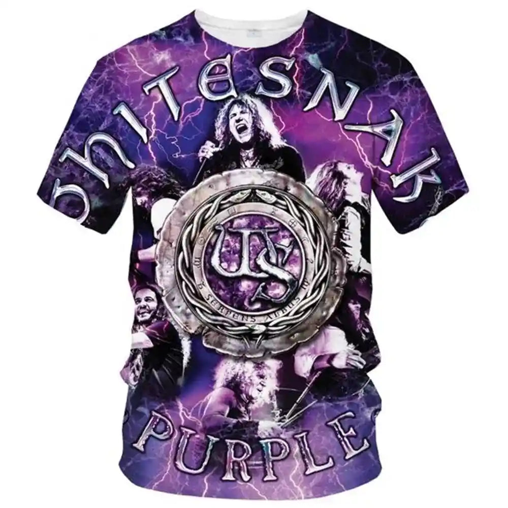 Luna's Whitesnake – The Rock Spirit 3D Tee