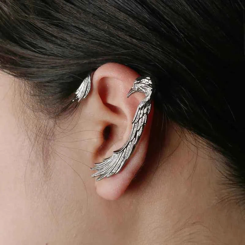 Punk Dark Style Eagle/Dragon Ear Cuffs