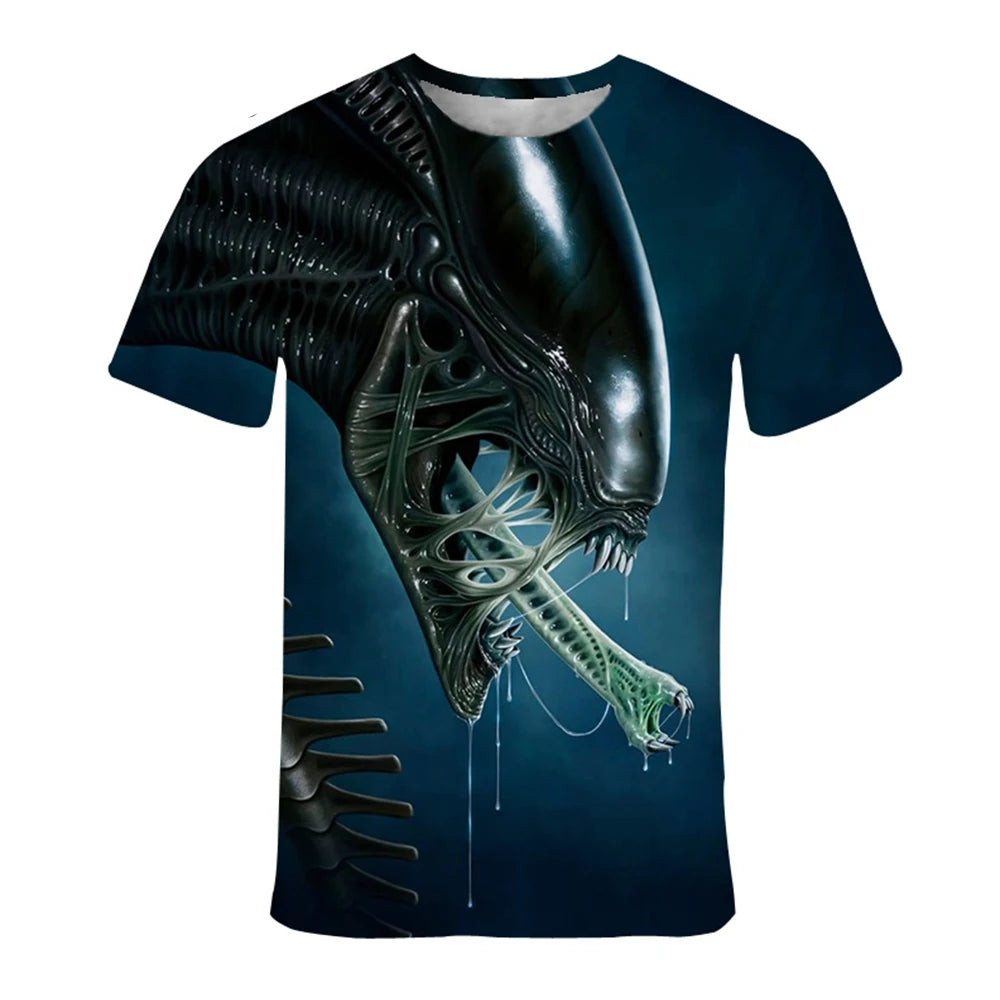 Perfect Organism — Alien Xenomorph 3D Graphic Tee