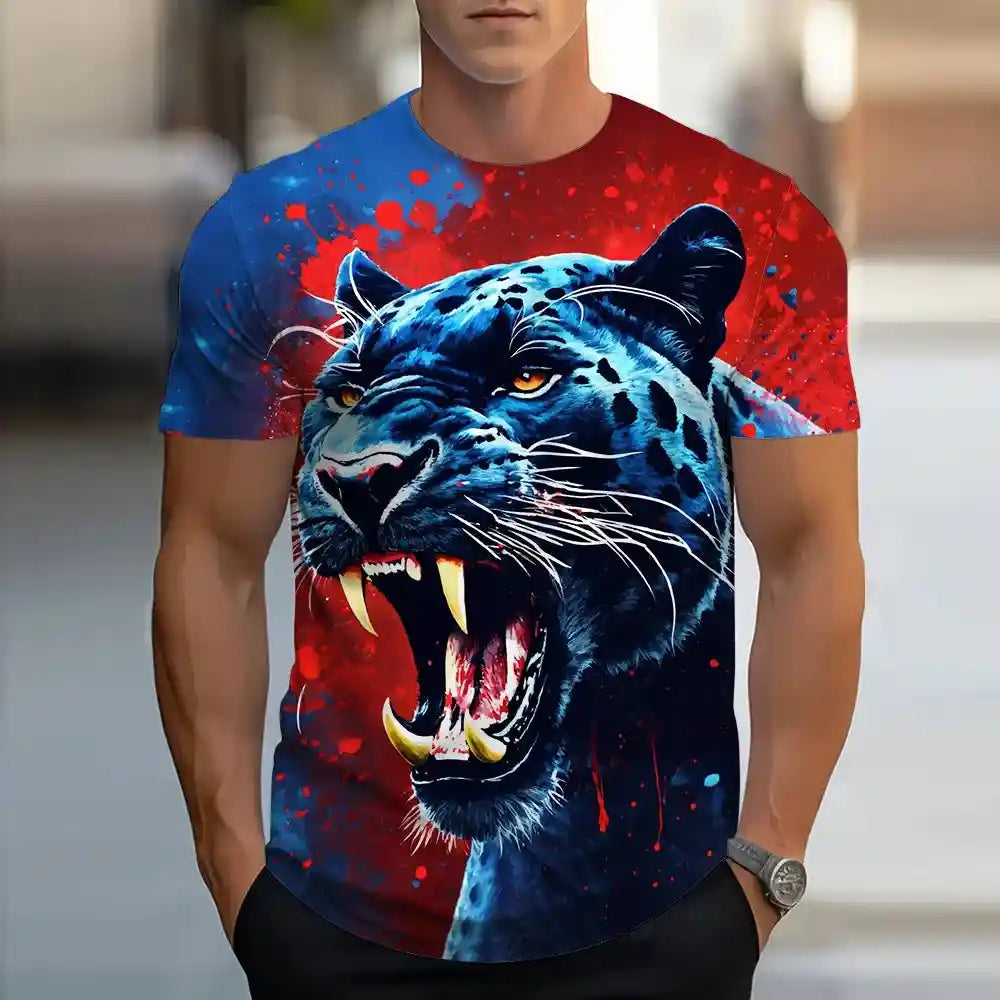 Wild Sovereign – Apex Predator 3D Print Tee